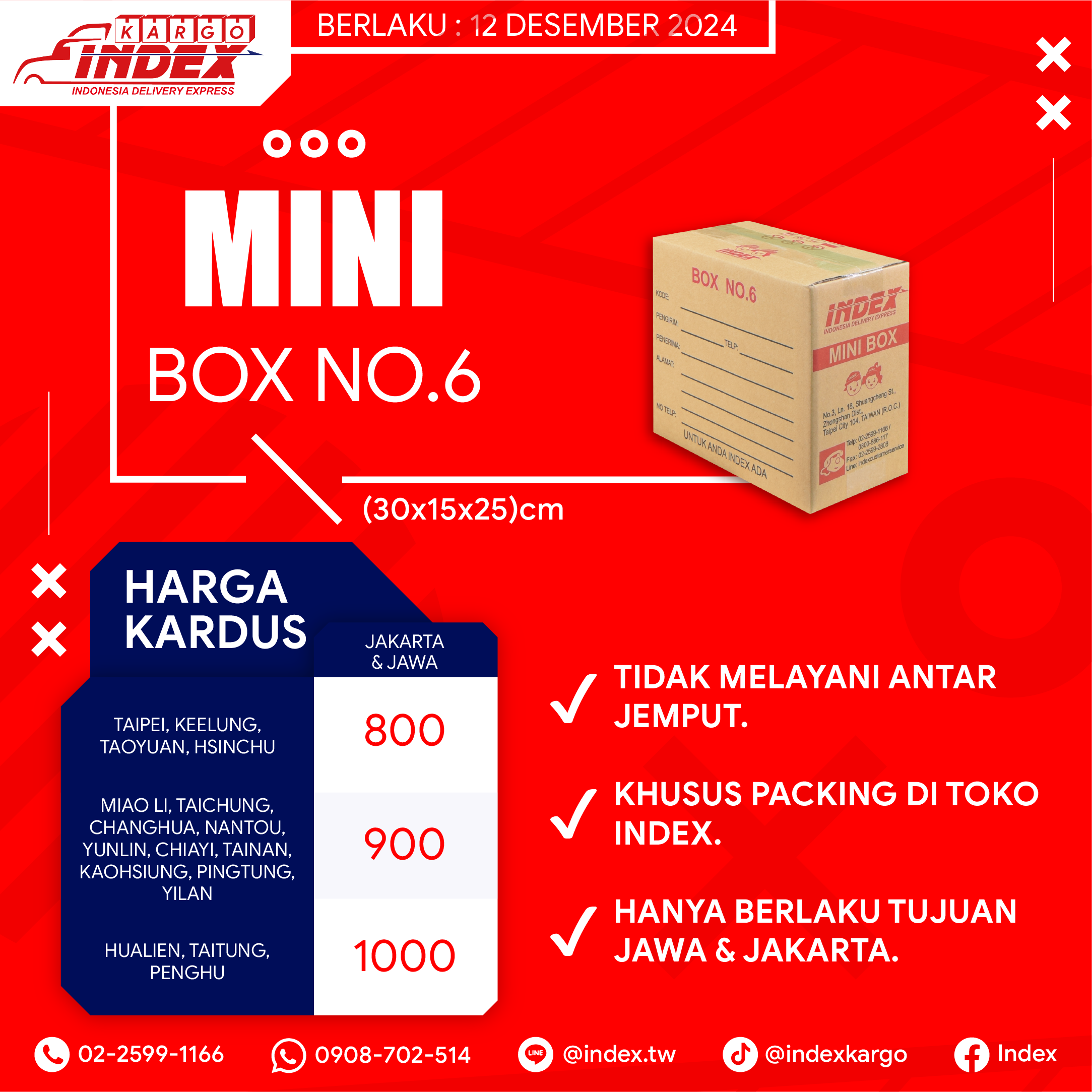 20241101 harga CARGO baru per box_BOX 6