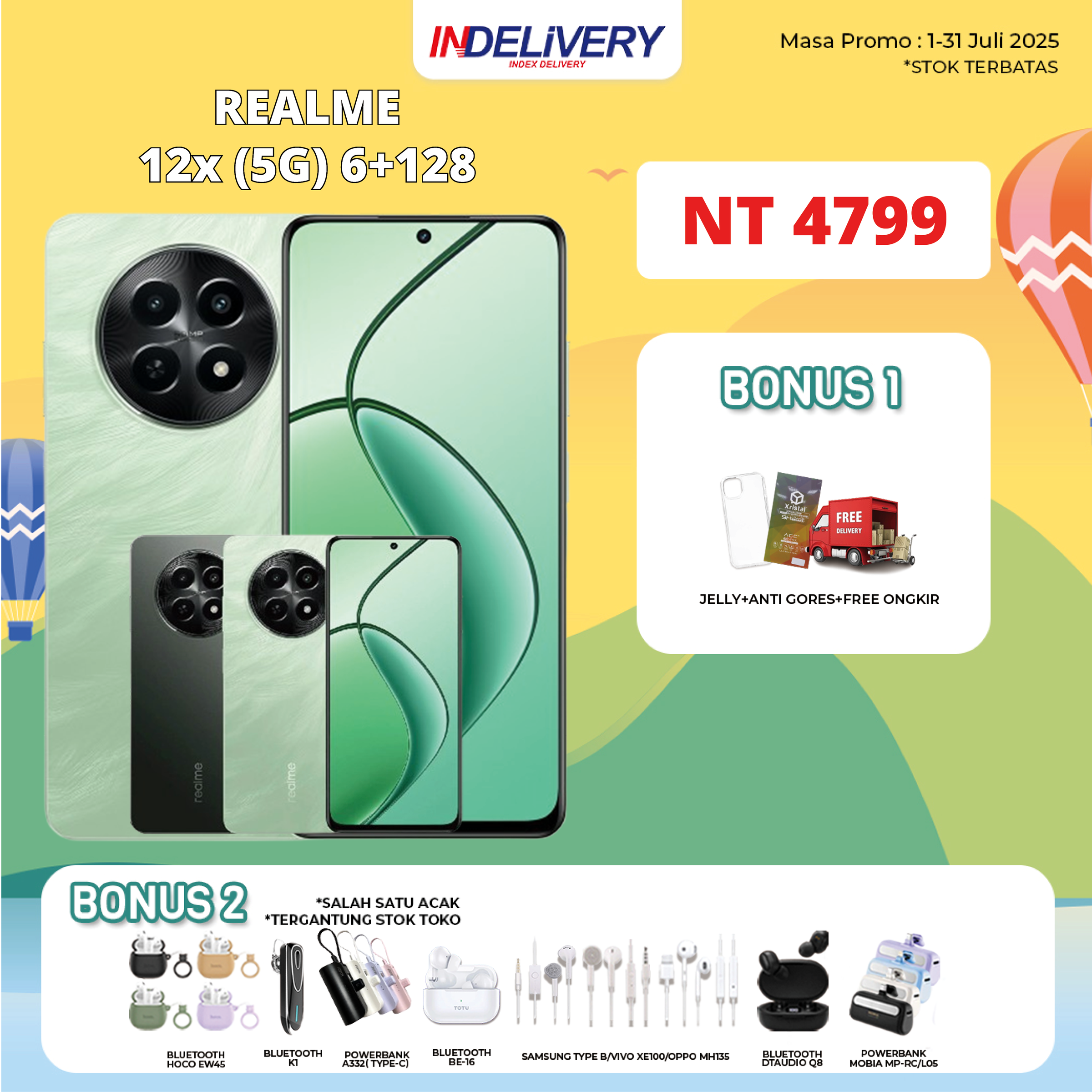 REALME 12x (5G) 6+128