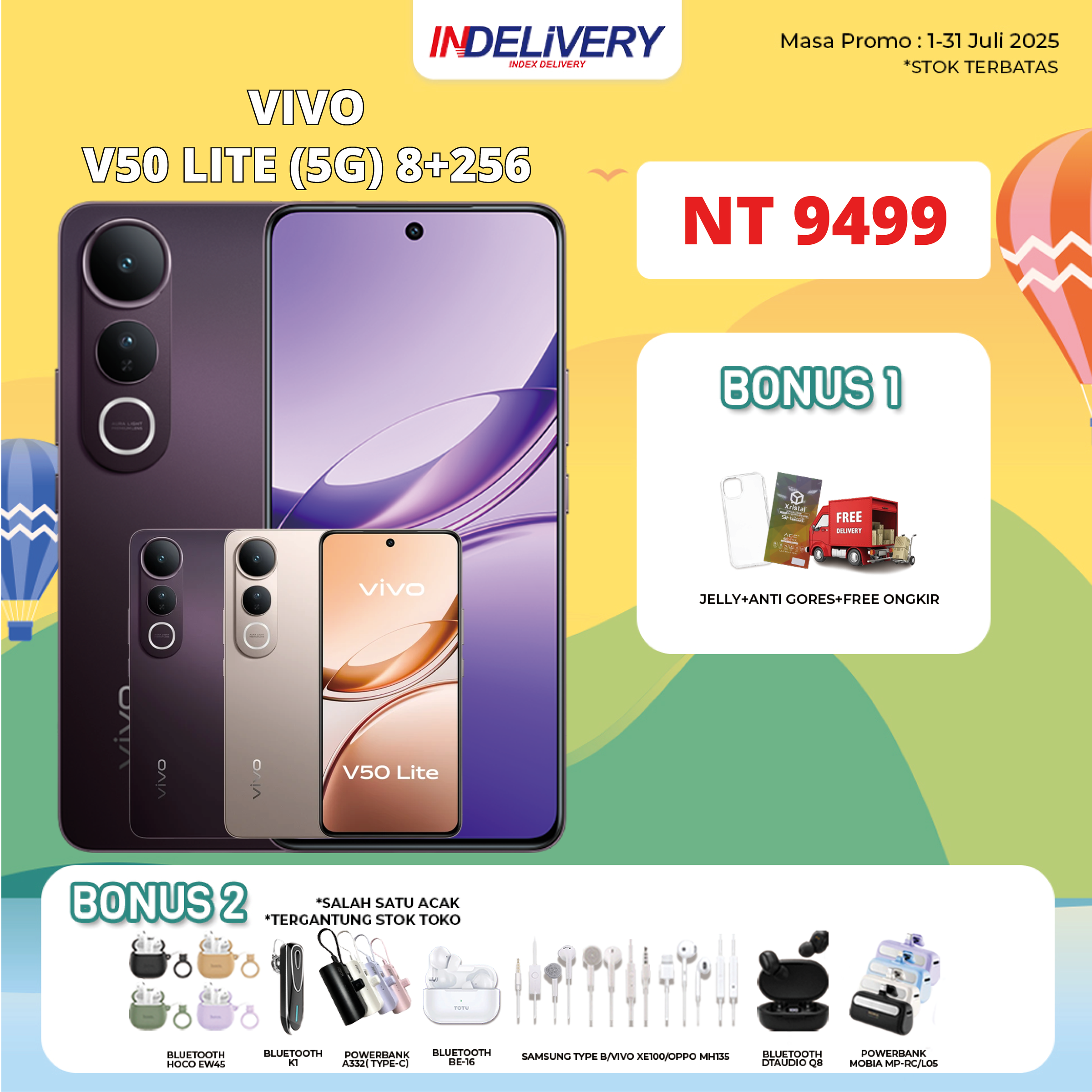 VIVO V50 LITE (5G) 8+256