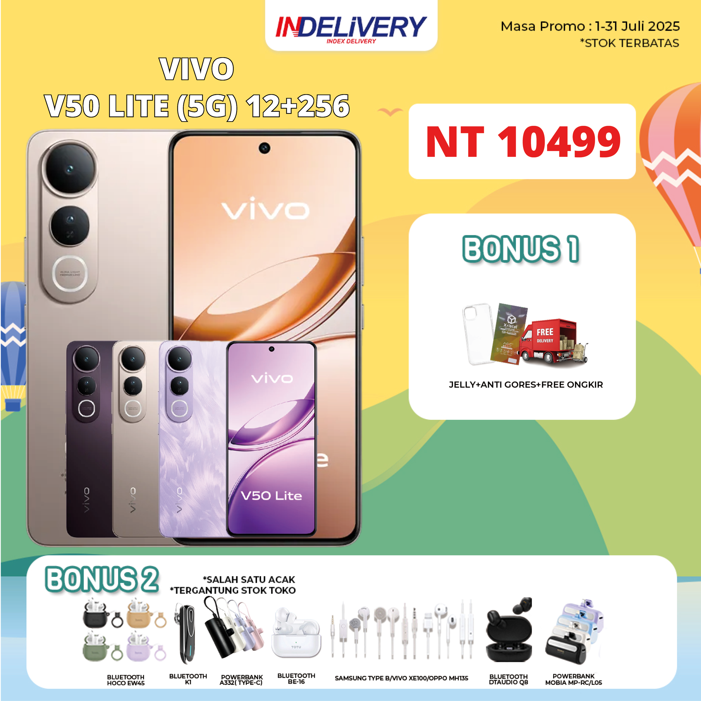 VIVO V50 LITE (5G) 12+256