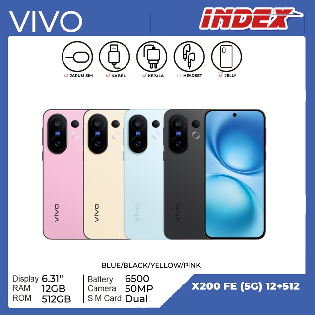 VIVO-X200-FE-5-G-12-512