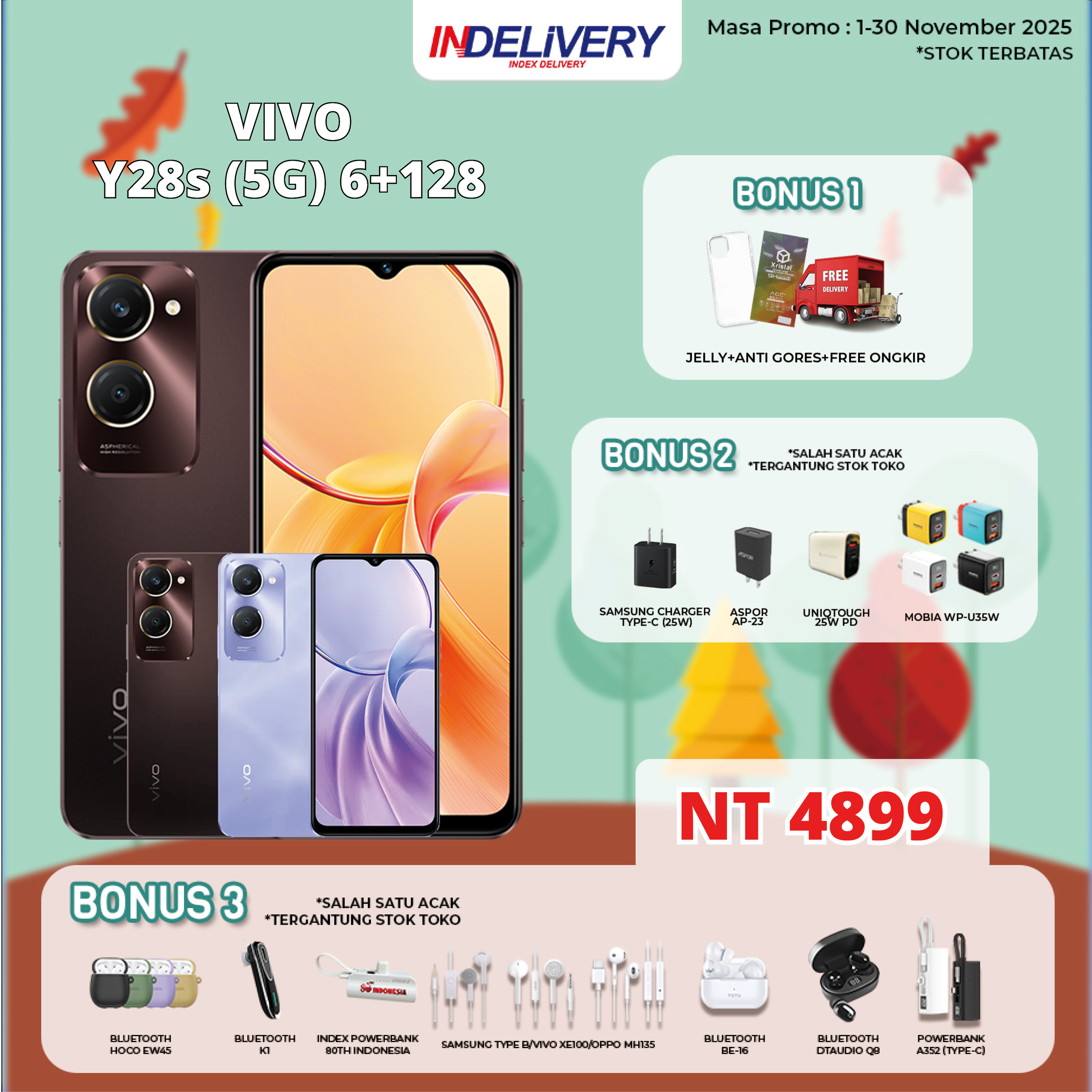 VIVO Y28s (5G) 6+128