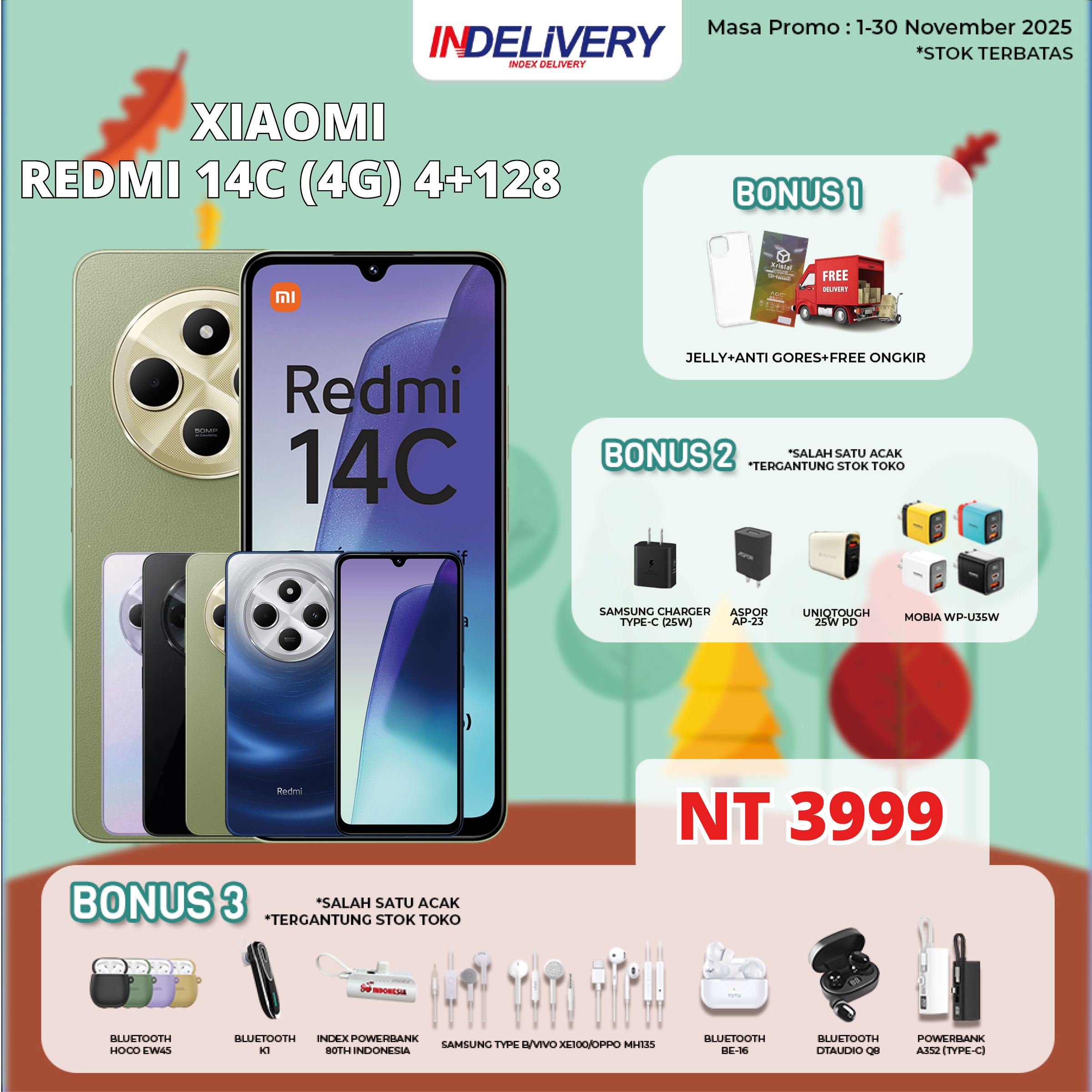 XIAOMI REDMI 14C (4G) 4+128