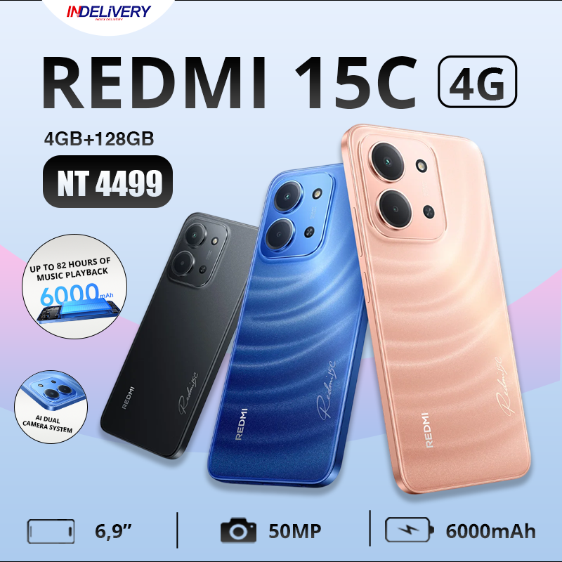 REDMI 15C NEW INDELIVERY
