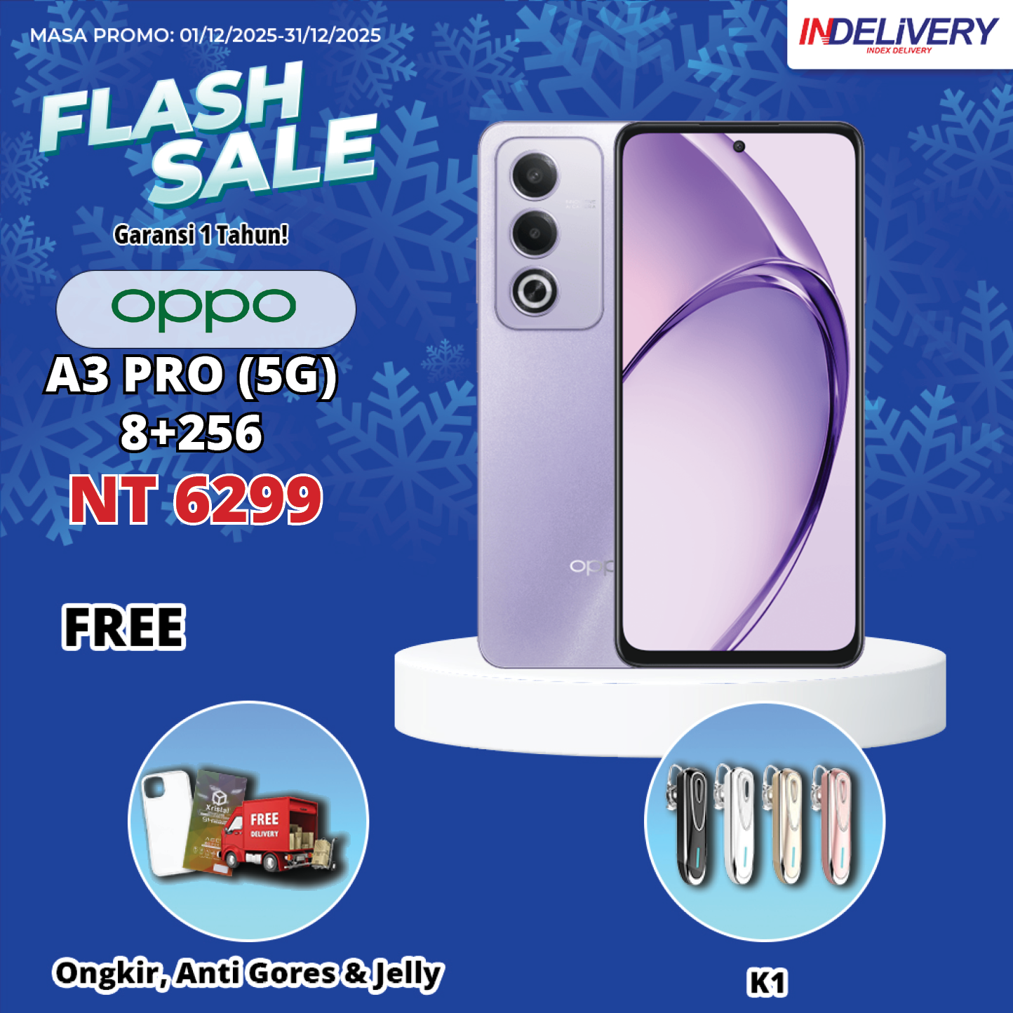 OPPO A3 PRO (5G) 8+256