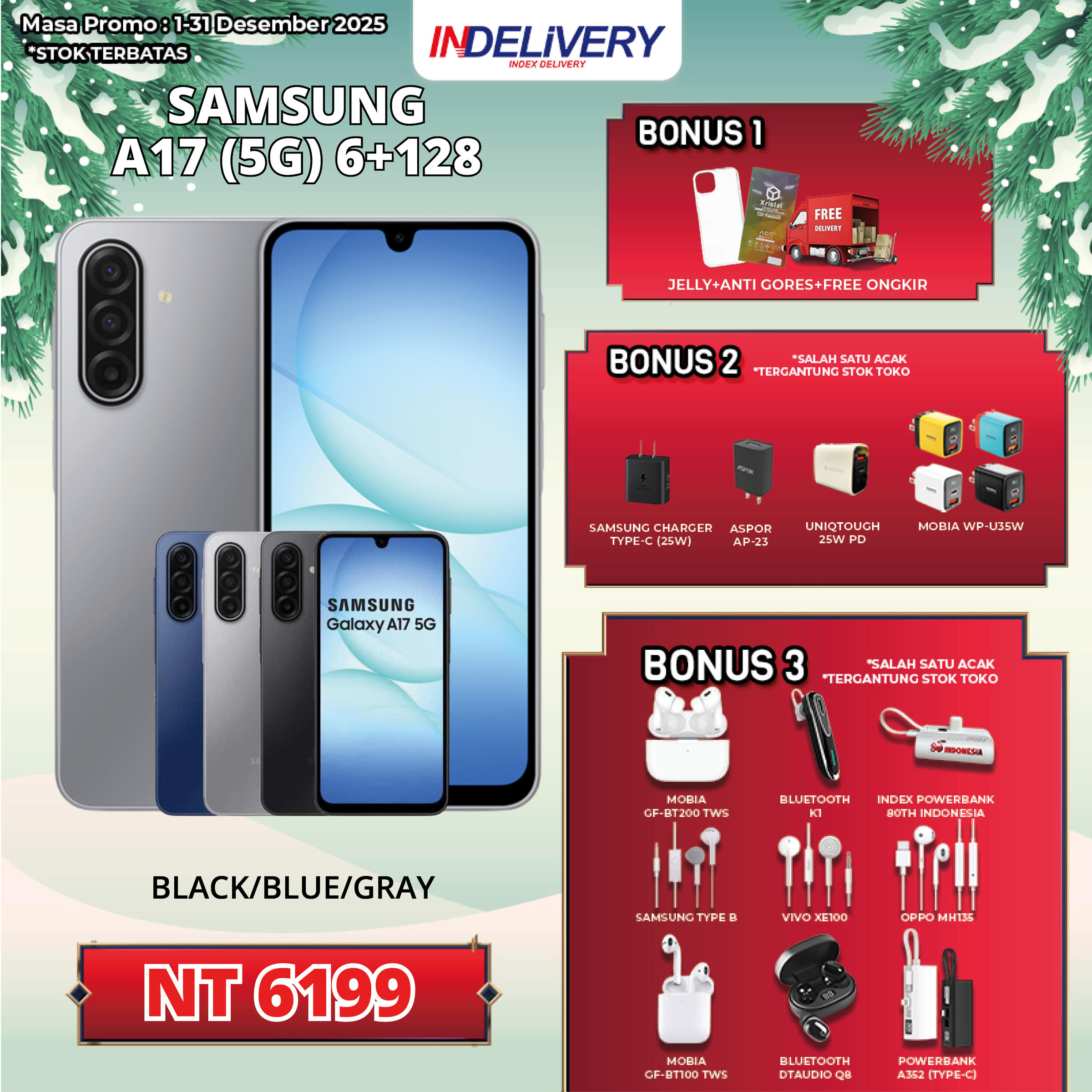 SAMSUNG A17 (5G) 6+128