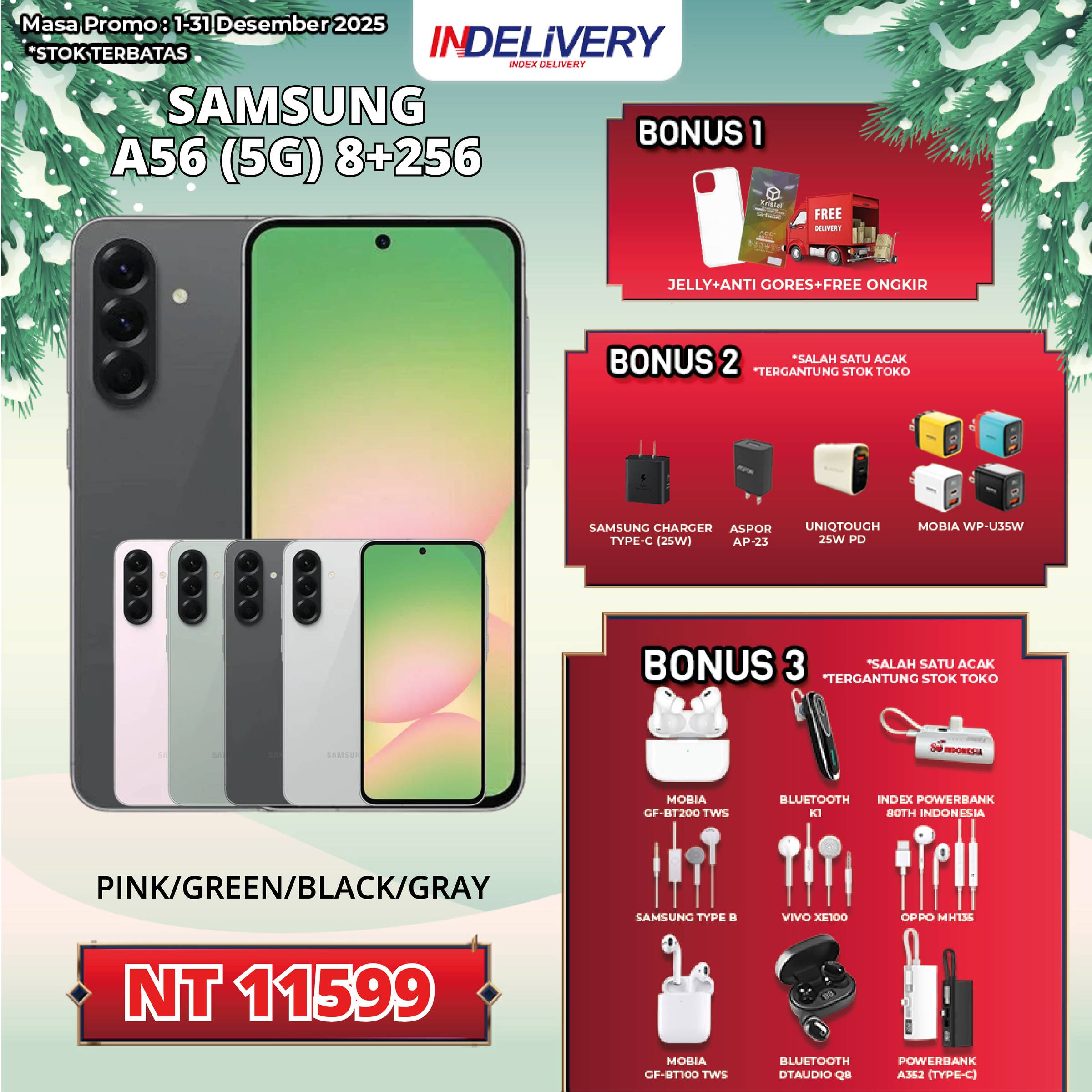 SAMSUNG A56 (5G) 8+256