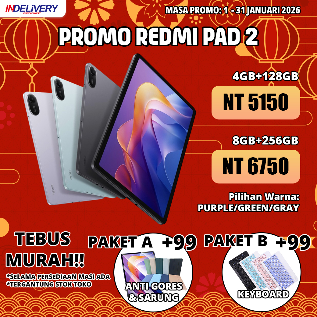 Promo Redmi PAD 2 01 indelivery