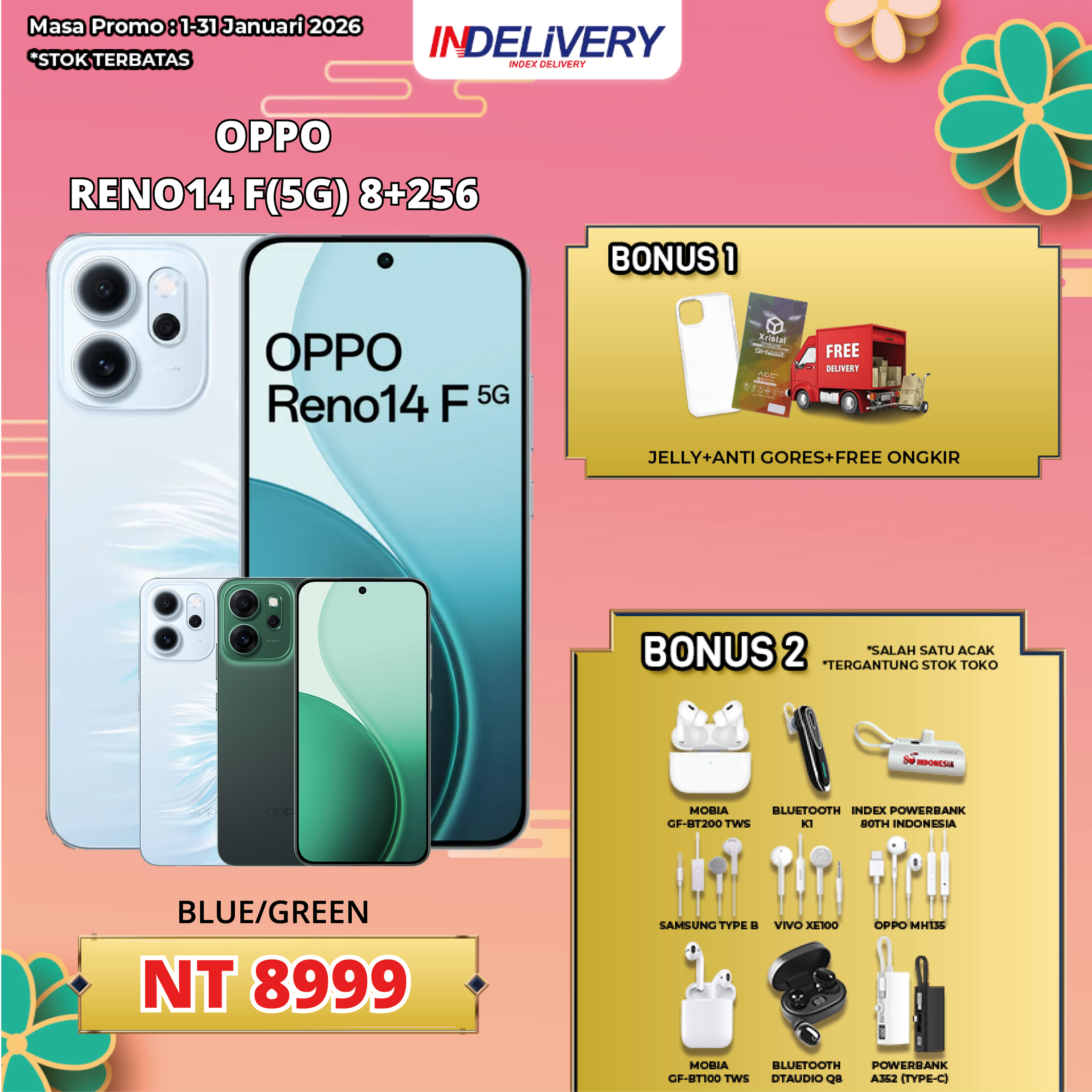 OPPO RENO14 F(5G) 8+256