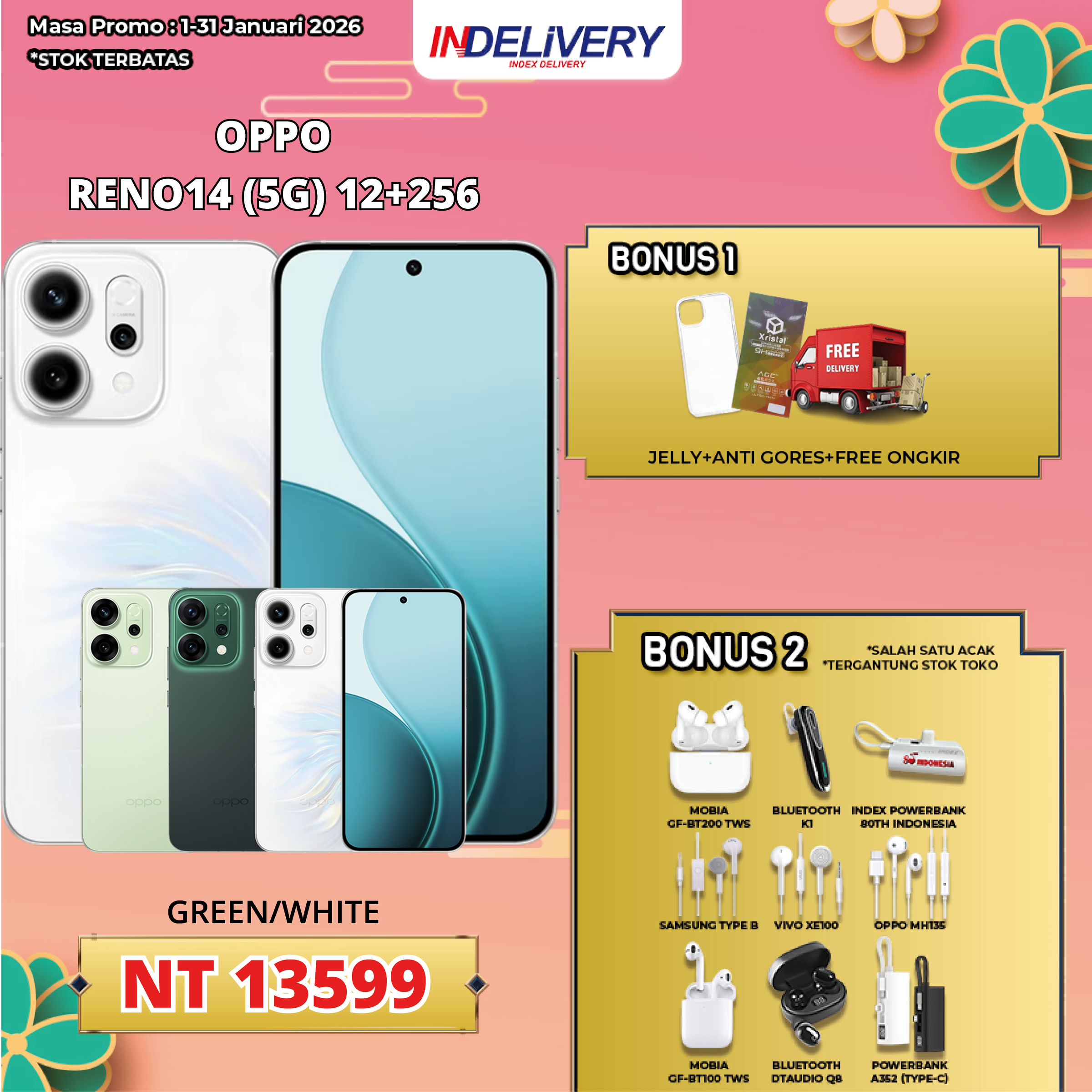 OPPO RENO14 (5G) 12+256