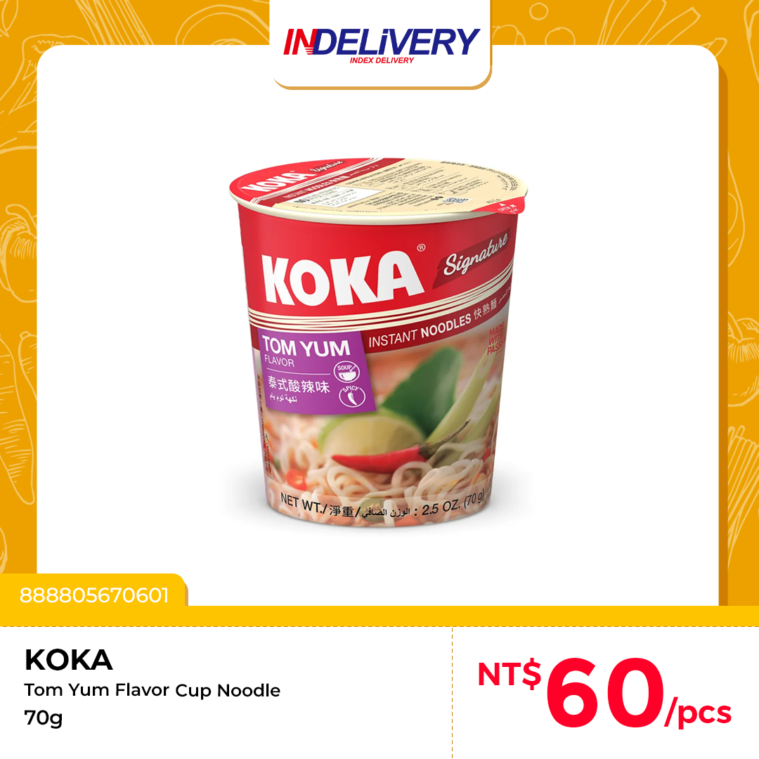Tom Yum Flavor 泰式酸辣湯麵 75g