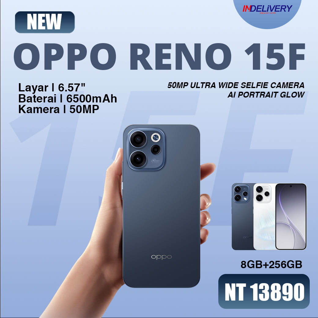 OPPO RENO 15 F NEW INDELIVERY