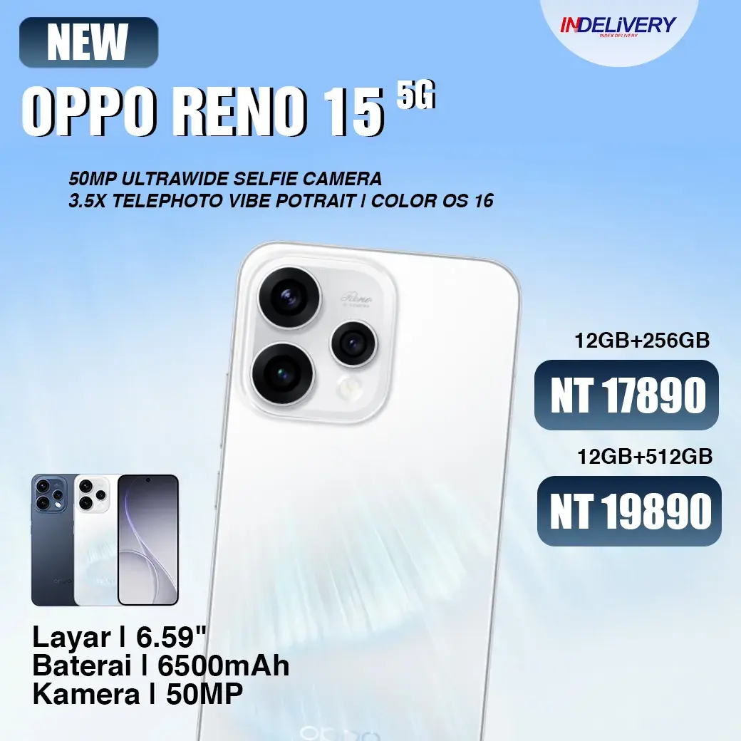Oppo reno 15 new indelivery