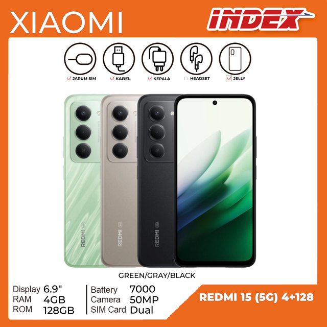 XIAOMI-REDMI-15-5-G-4-128