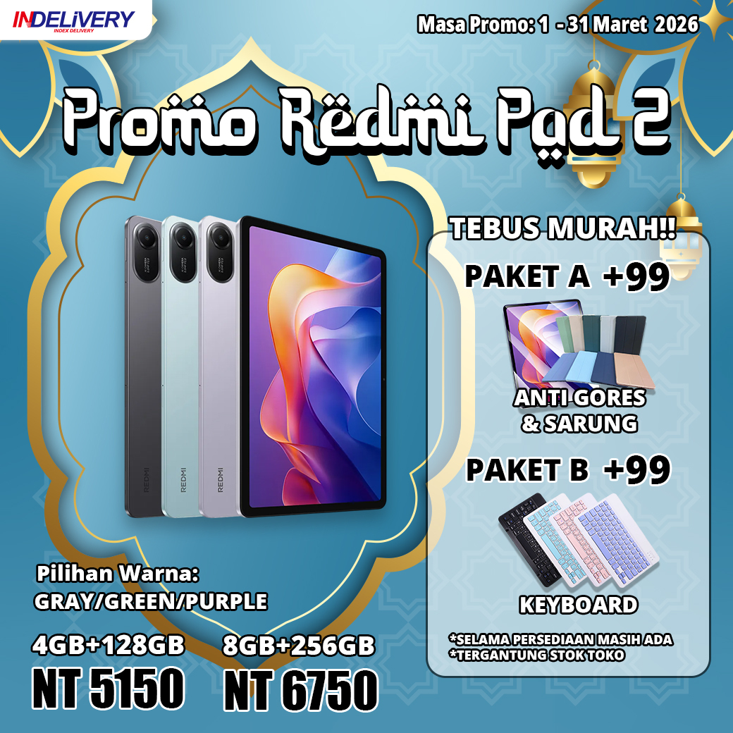Promo Redmi PAD 2 03 indelivery