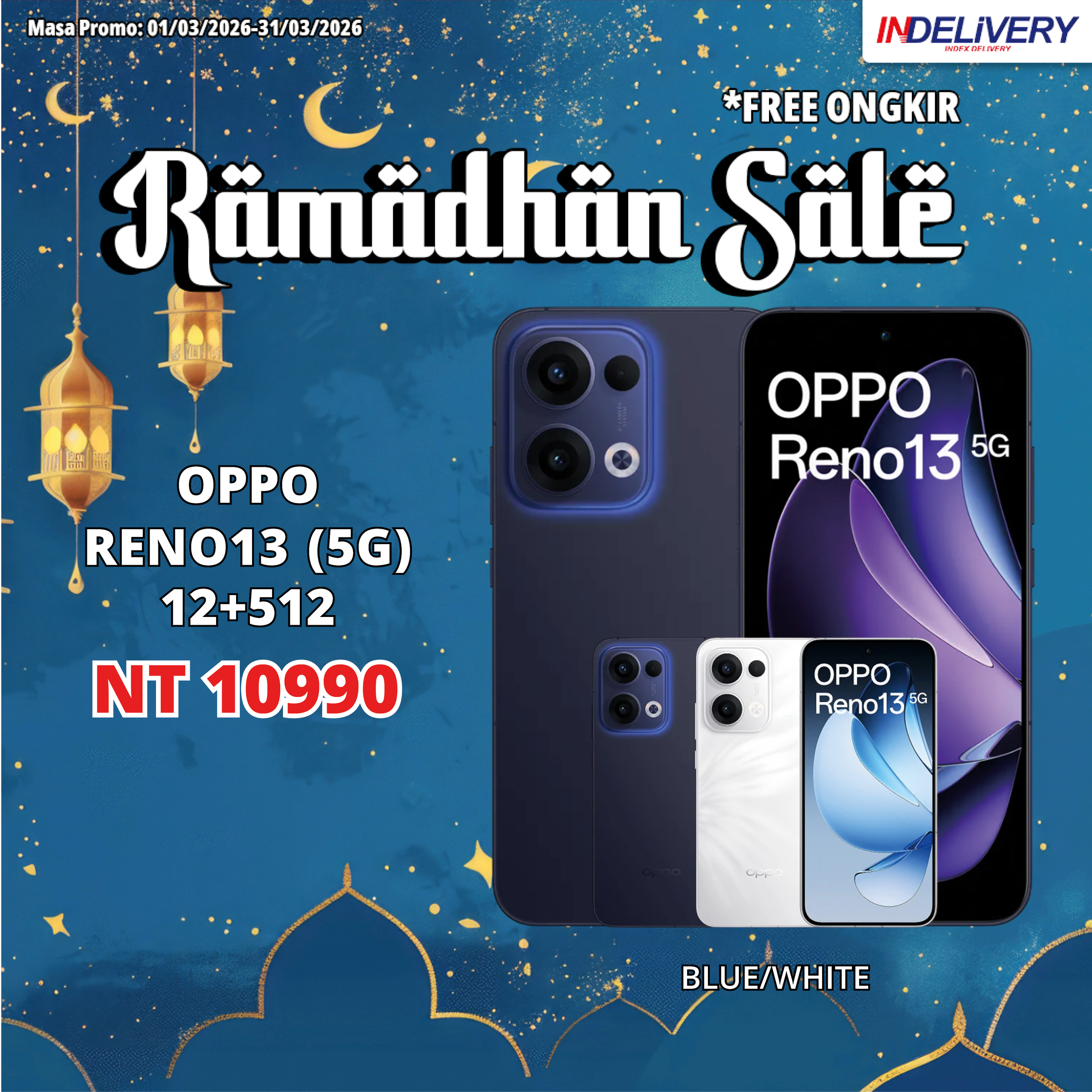 OPPO RENO13 (5G) 12+512