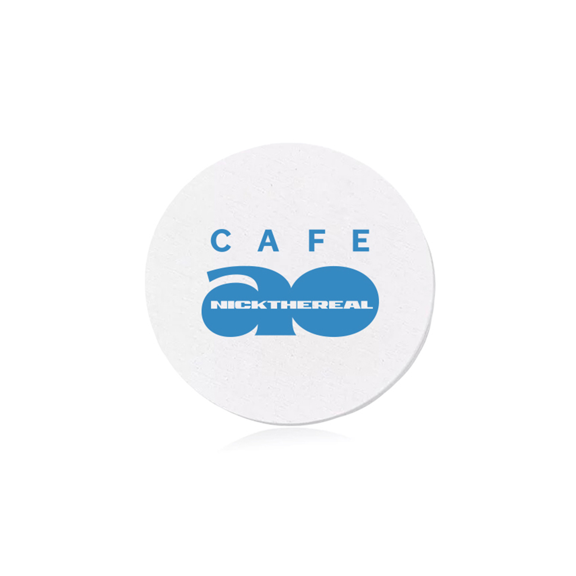 NICK x CAFEAO 聯名限定杯墊(白)