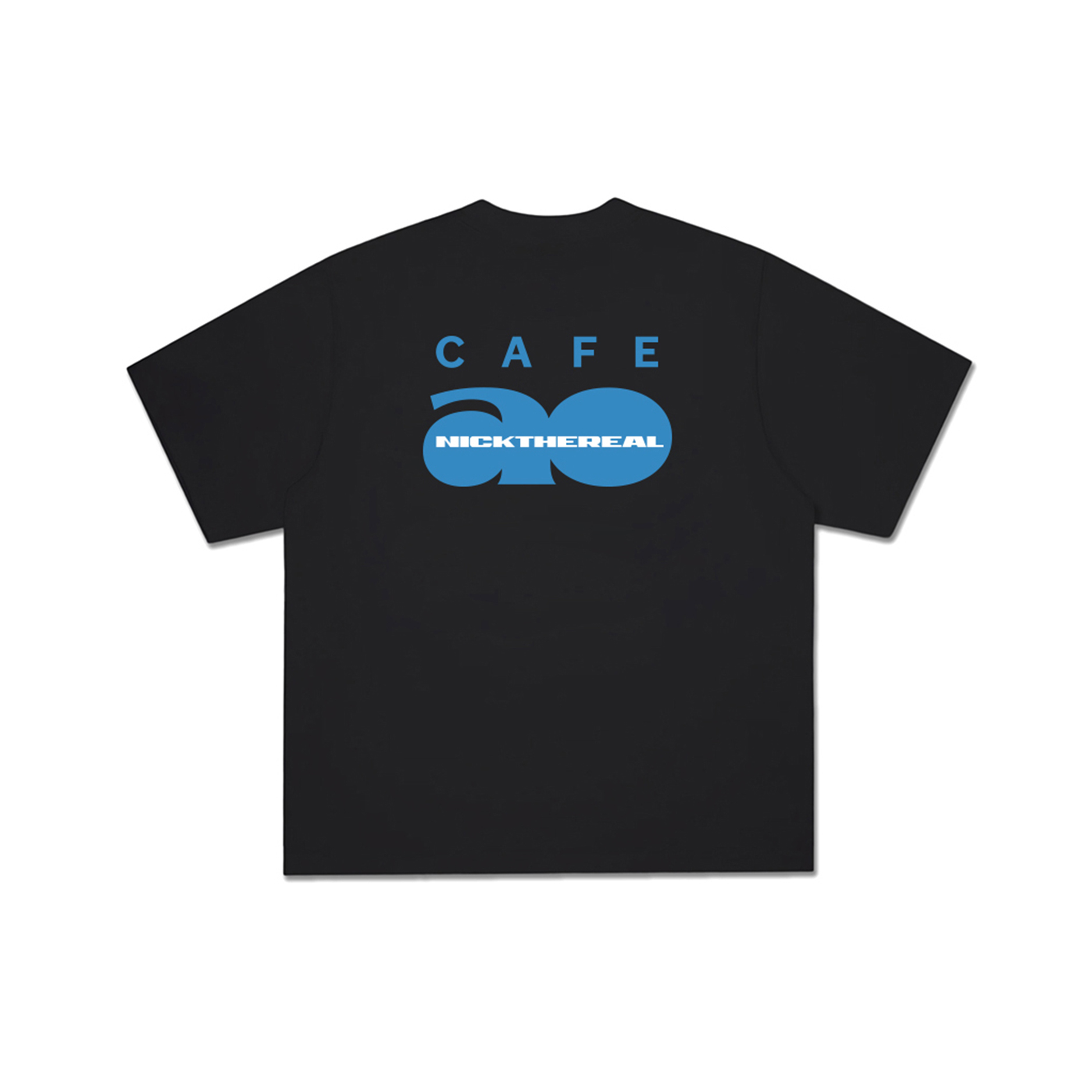 NICK x CAFEAO 聯名限定 T-SHIRT(黑反)
