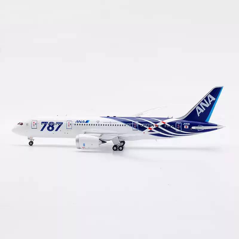 AV 1/400 全日空航空B787-8 JA801A 金屬飛機模型（起落架可拆