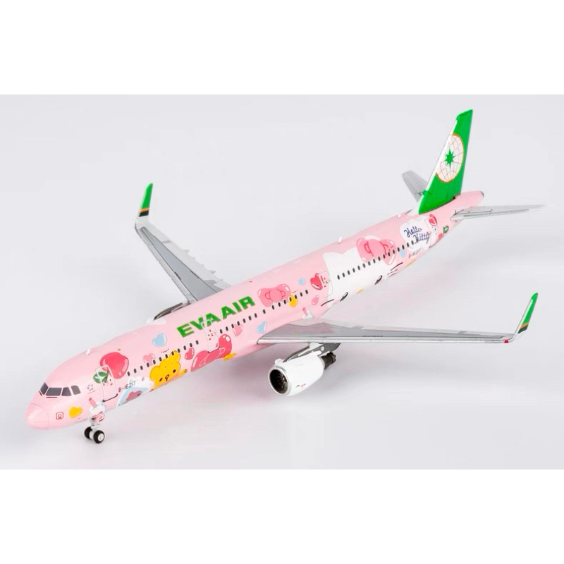 1/400 長榮航空A321-200 B-16217 粉萌機彩繪機NG Model EVA AIR