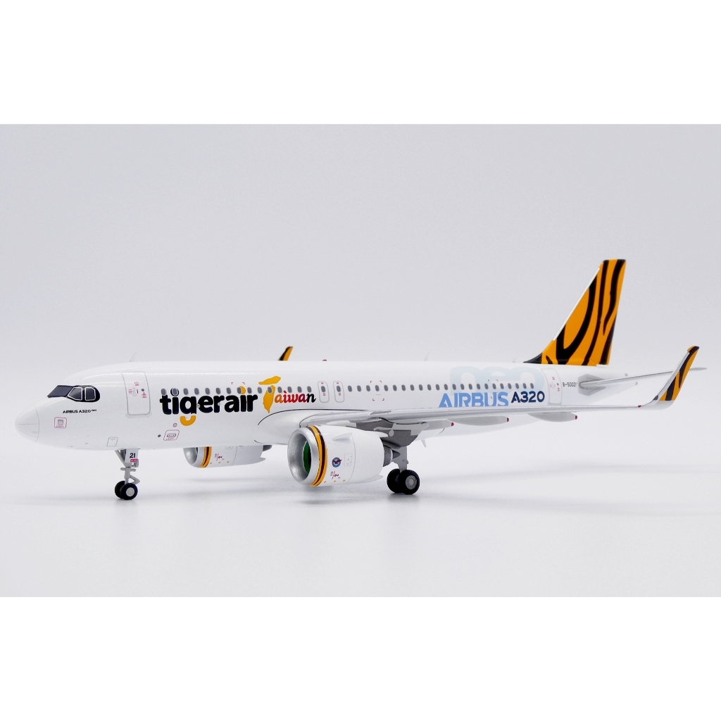 JC Wings 1:200 台灣虎航A320NEO 彩繪機B-50021 金屬飛機模型（XX20115