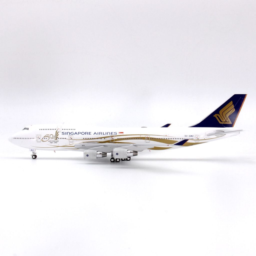YY 1/400 新加坡航空Singapore 747-400 50周年彩繪9V-SMZ YY74417
