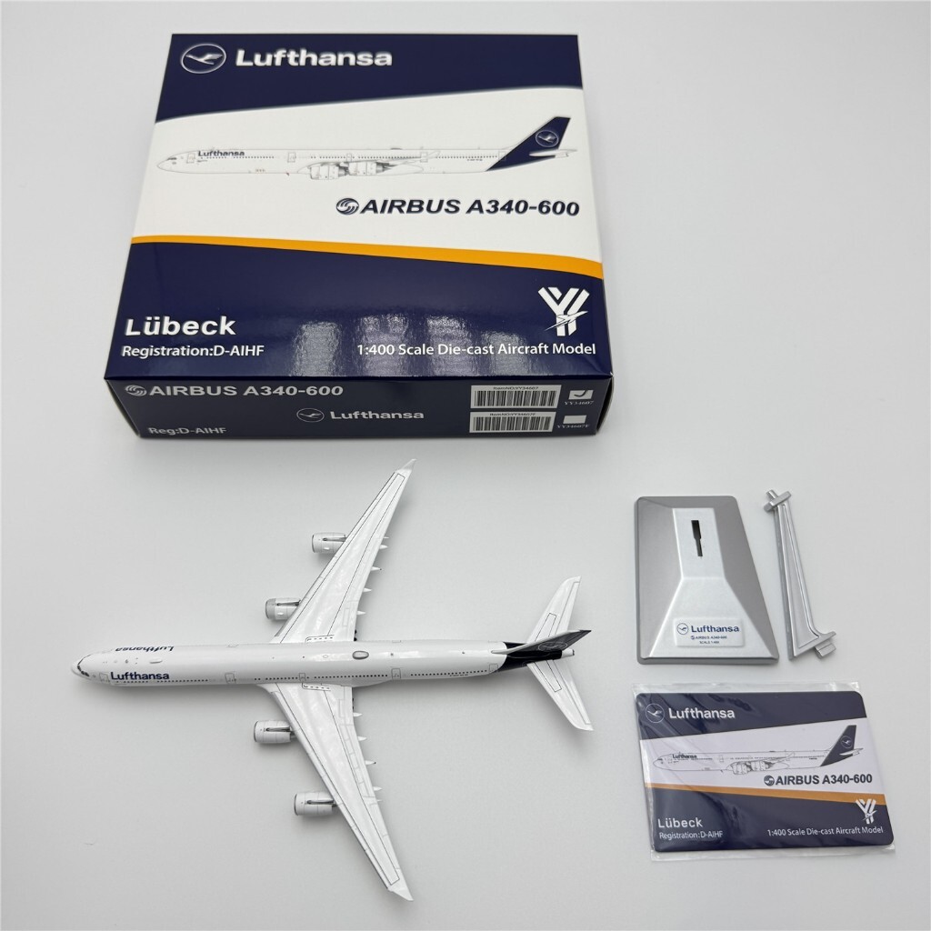 YY 1/400 漢莎航空Lufthansa A340-600 新塗裝D-AIHF YY34607 – Skyline