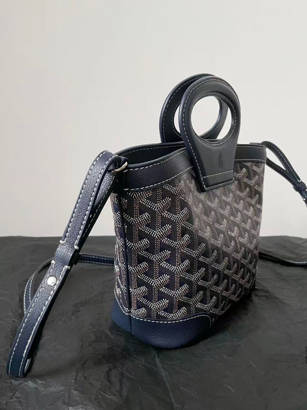 GOYARD BELUGA MINI 菜藍子 深藍色3