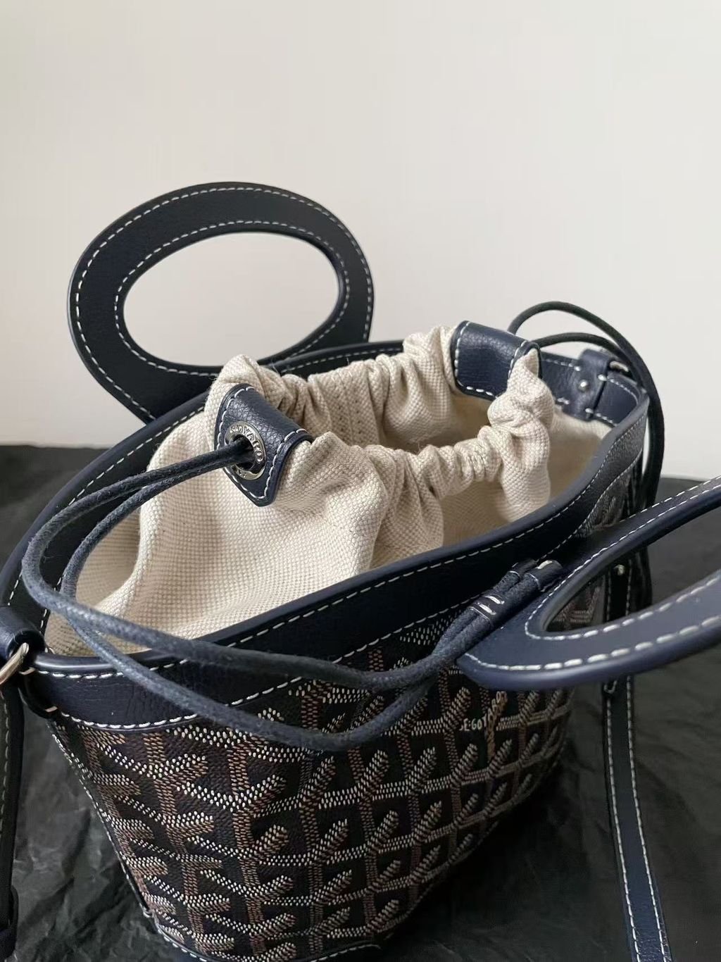 GOYARD BELUGA MINI 菜藍子 深藍色6