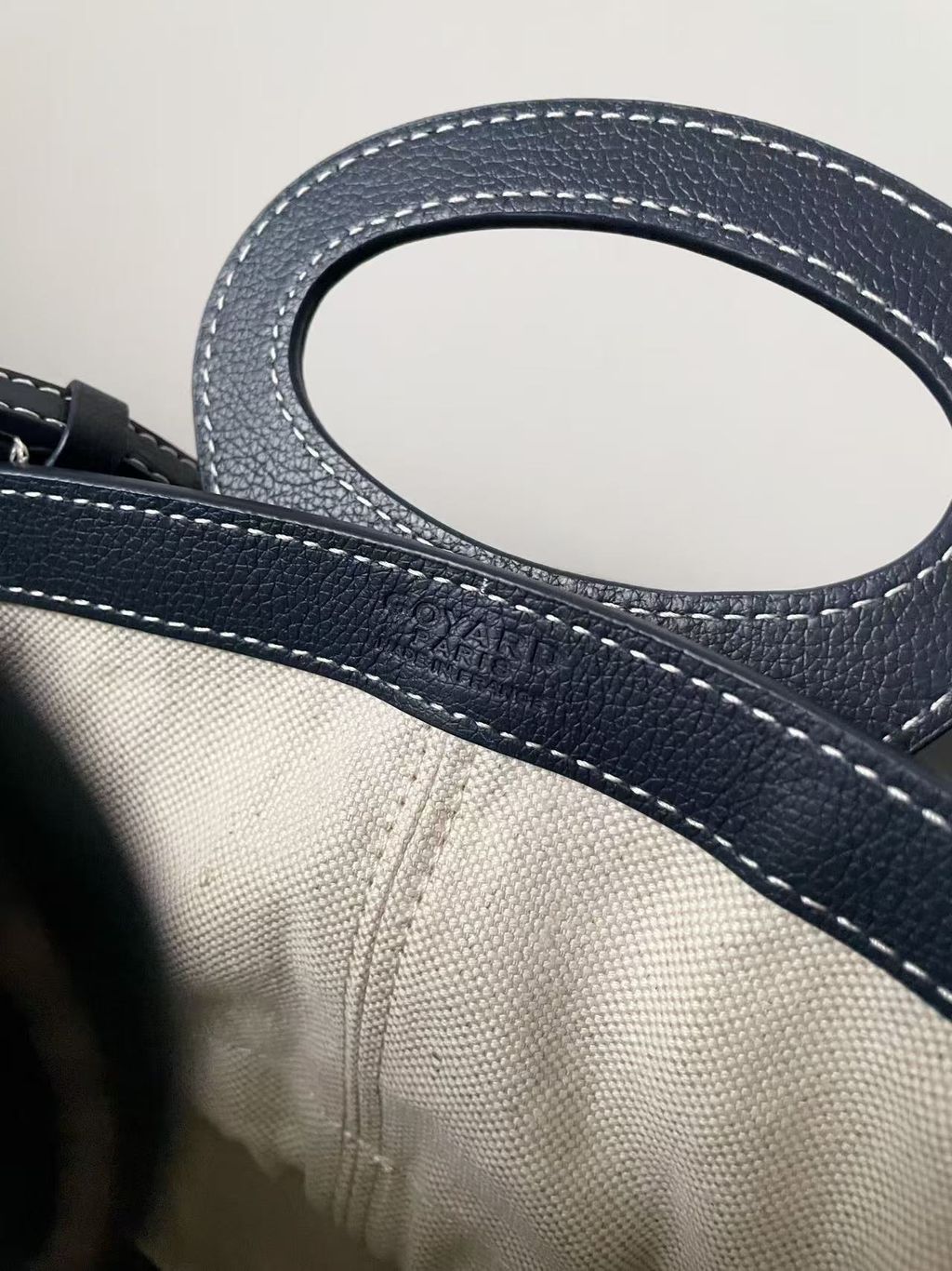 GOYARD BELUGA MINI 菜藍子 深藍色7