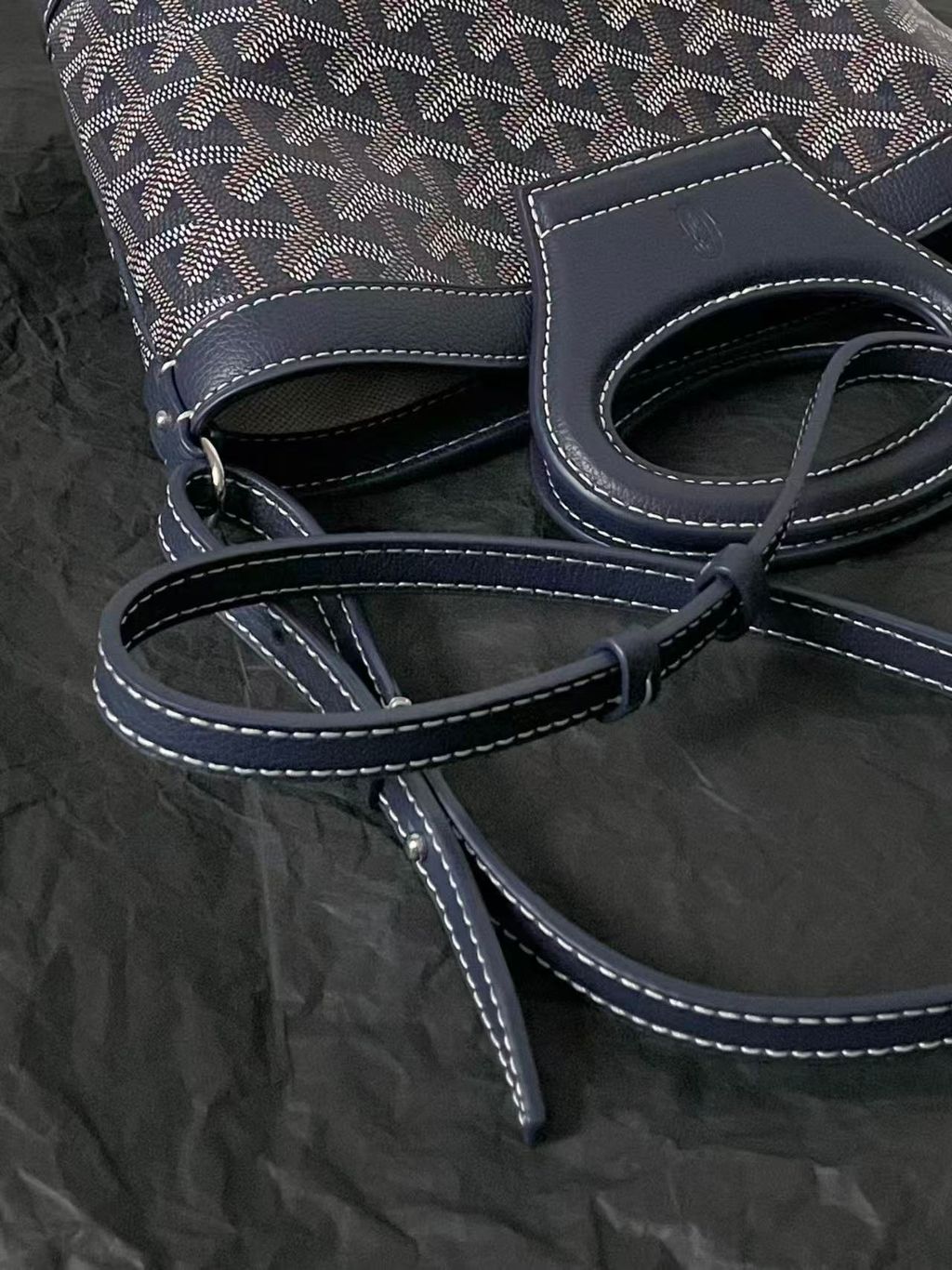 GOYARD BELUGA MINI 菜藍子 深藍色9
