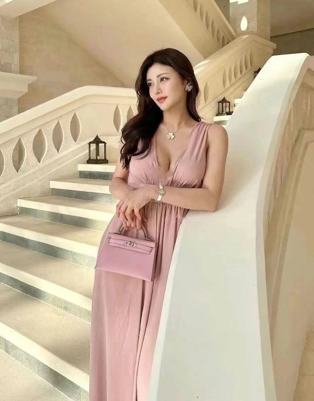 HERMES MINI KELLY 二代 EPSOM皮 X9錦葵紫 銀扣 凱莉包2