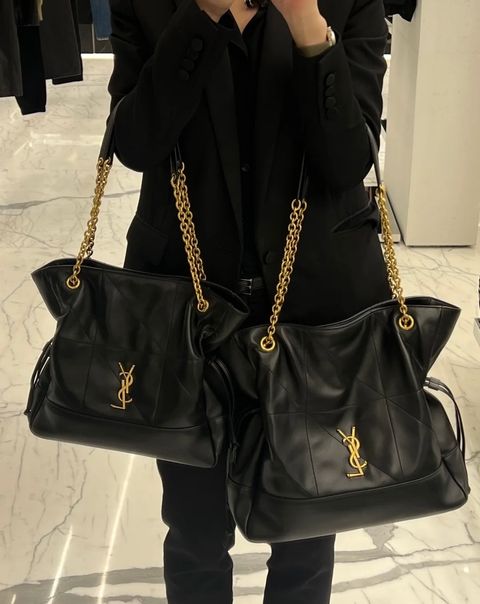 YSL JAMIE 4.3 LARGE POCHON 小羊皮腋下包