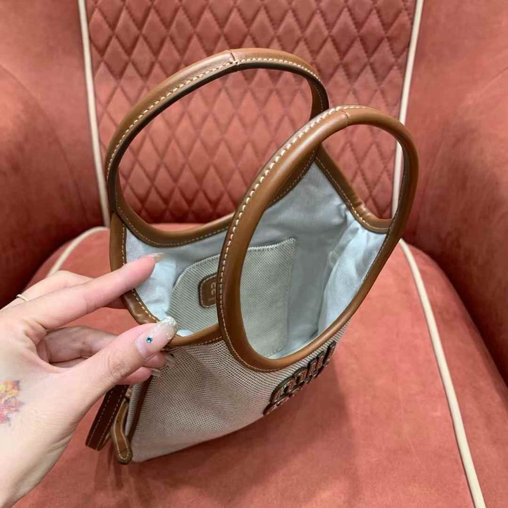 MIU MIU MINI IVY 托特包 帆布款9