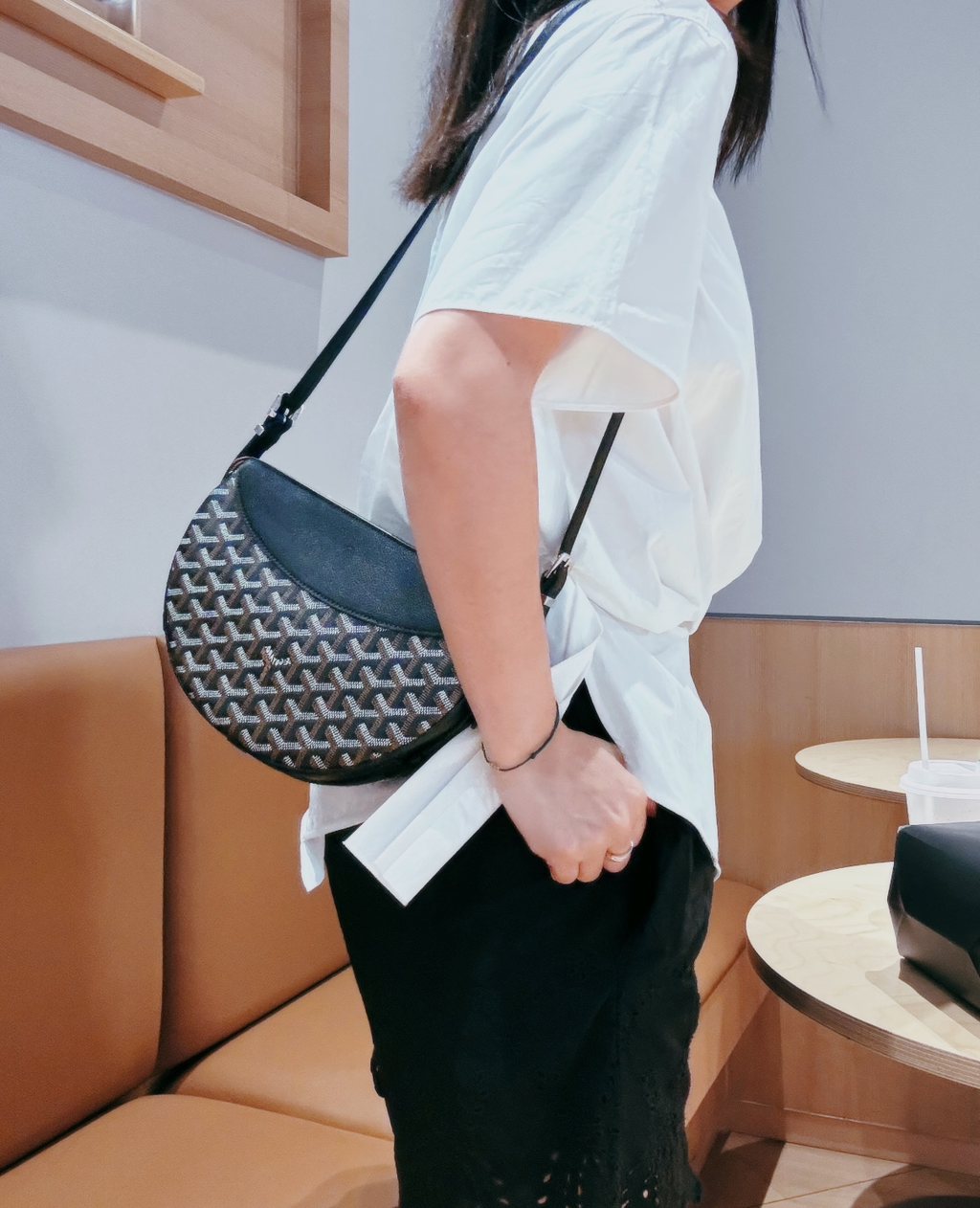 GOYARD HIRONDELLE 斜背半月包 燕子包13