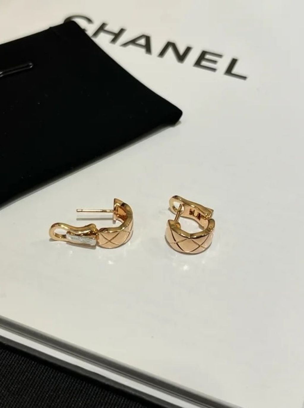 金色 CHANEL COCO CRUSH 耳環4