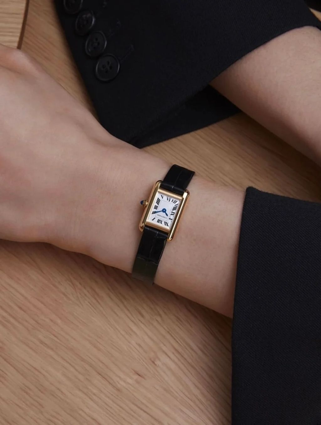 CARTIER TANK LOUIS CARTIER 迷你款腕錶3