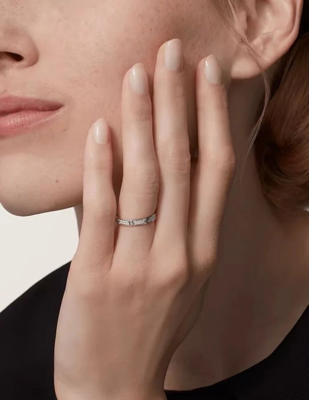 CARTIER LOVE 滿天星戒指 