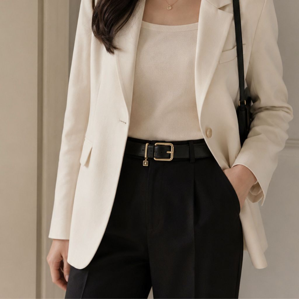 CHANEL 26A 小牛皮腰帶