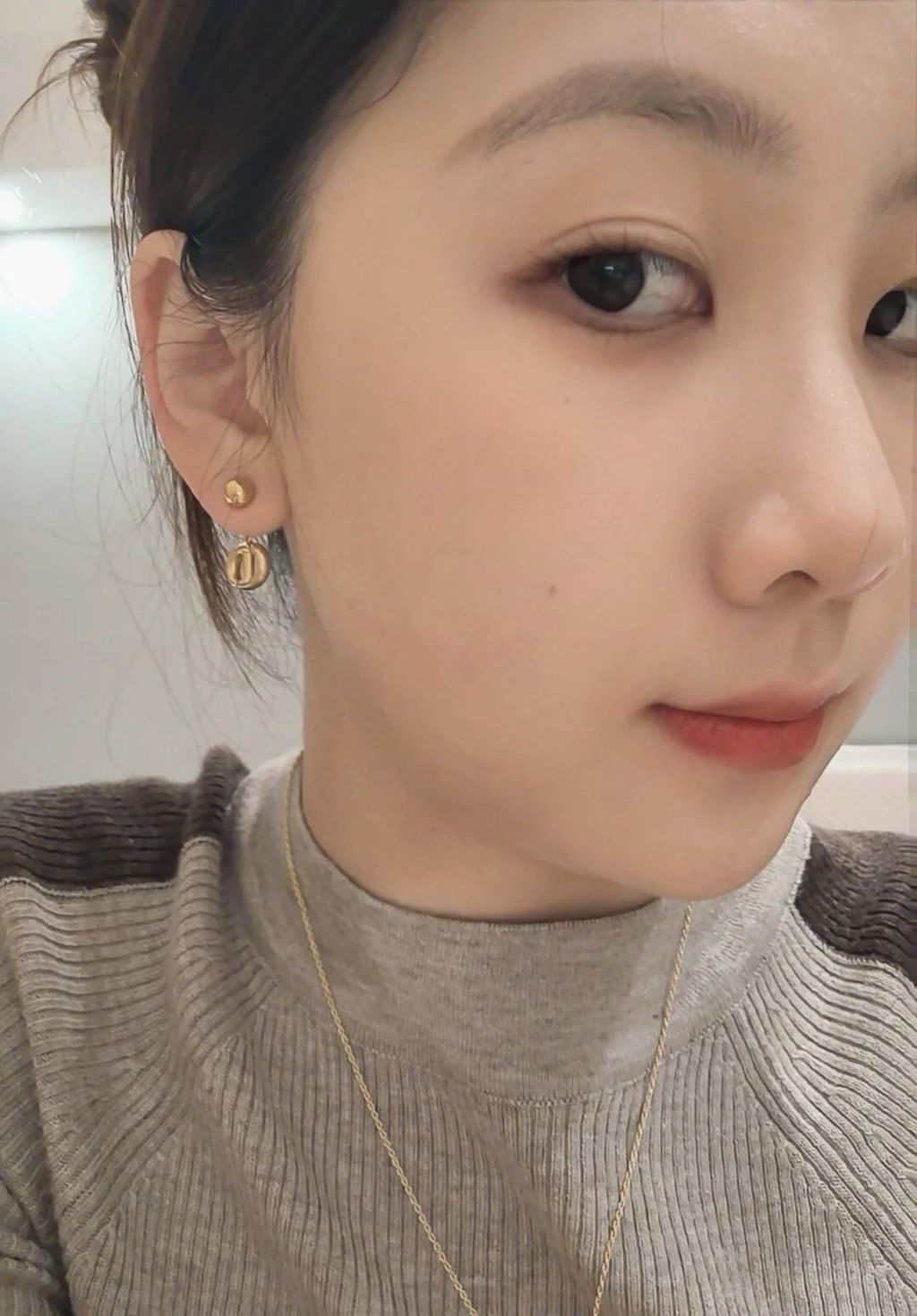 DIOR  CD豬鼻子耳環