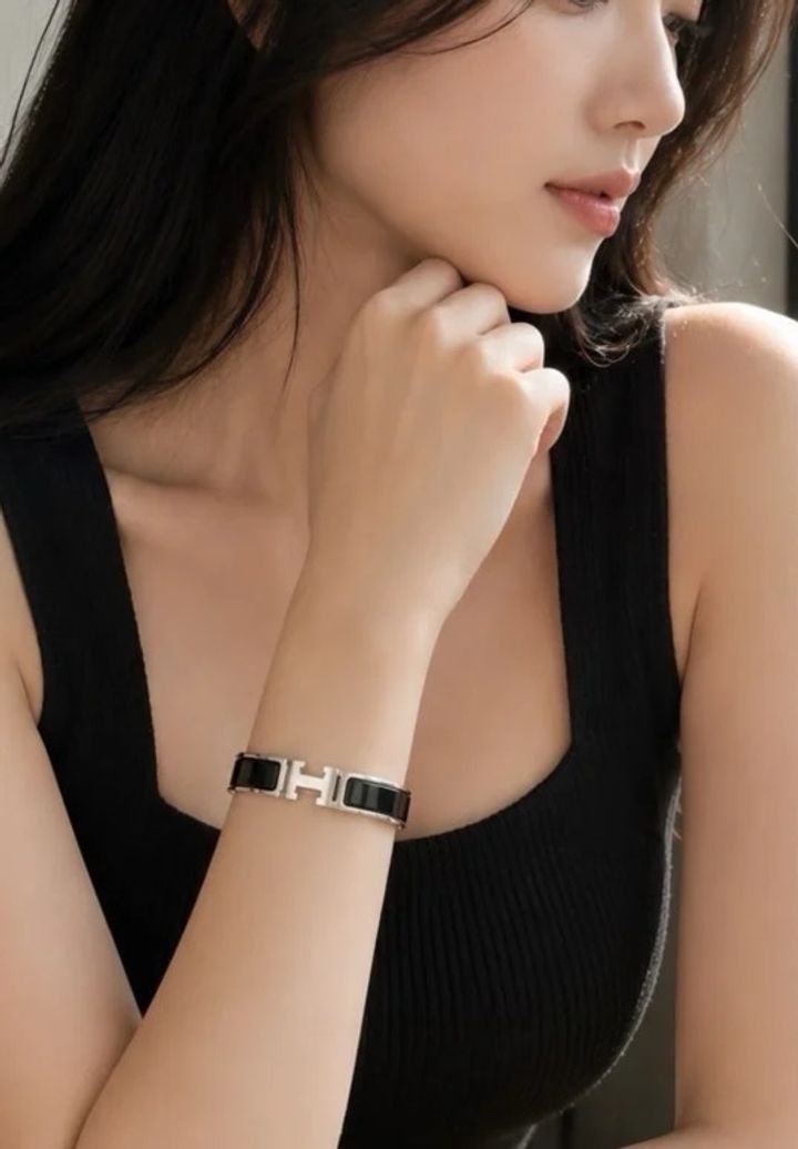 HERMES CLIC H 琺瑯手環 多色