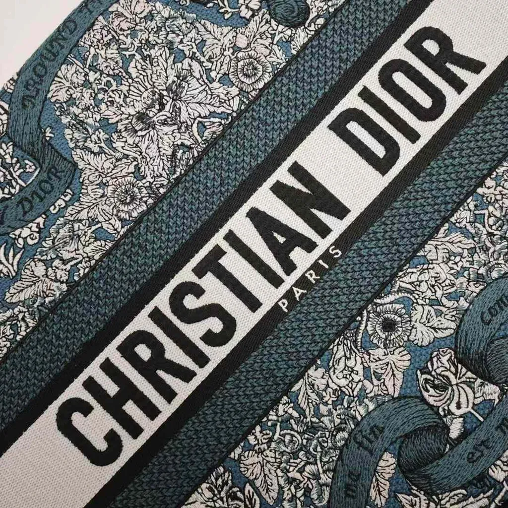 DIOR BOOK TOTE 托特包 幸運星藍 中號13.26.23