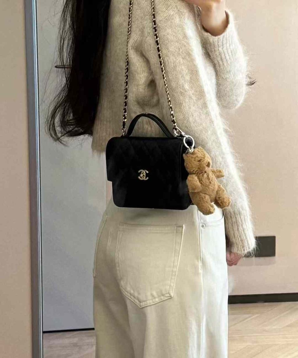 CHANEL 25C MINI 魚子醬口蓋包14.15.19