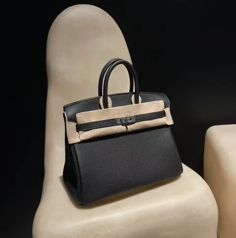 HERMES BIRKIN  TOGO皮 89黑銀 鉑金包  下午1.50.12