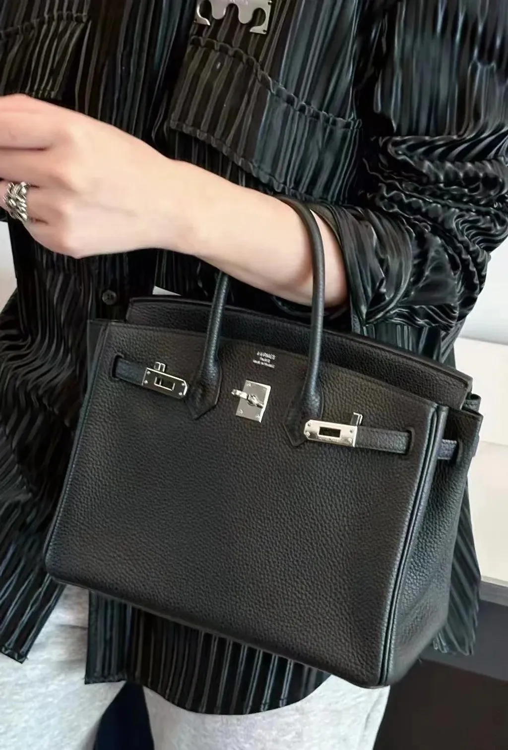 12万多的黑银birkin 25_1_牧马奢物Luxury_来自小红书网页版