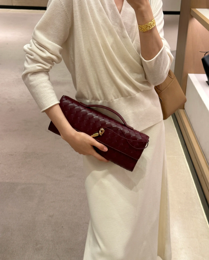 BOTTEGA VENETA ANDIAMO 手拿包 黑色0505
