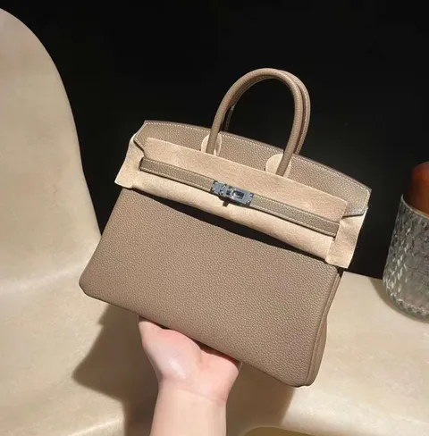 HERMES BIRKIN  TOGO皮 內縫 18大象灰 銀釦 鉑金包  2024-11-29 下午5.54.19