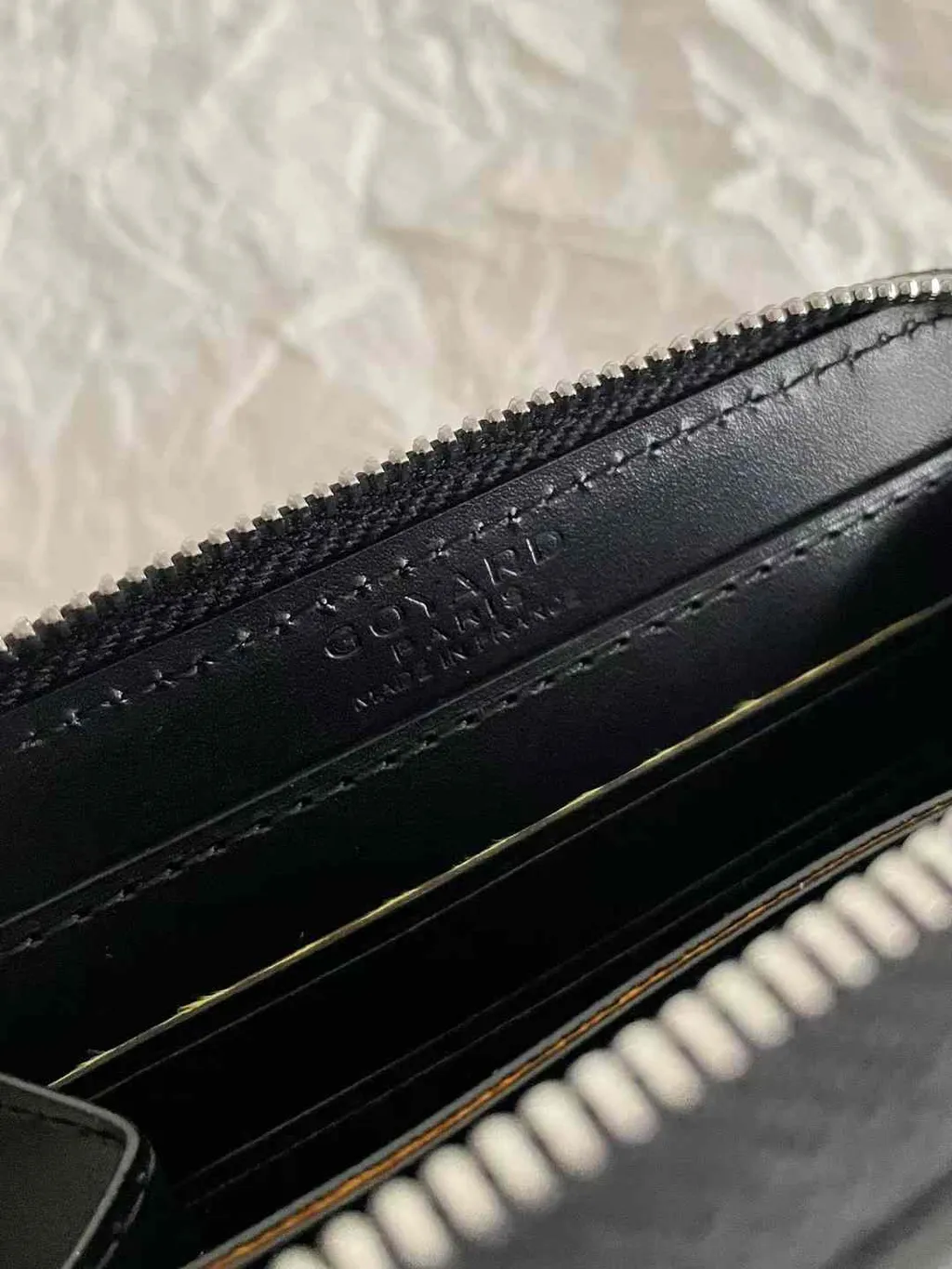 GOYARD 拉鍊零錢卡包 黑色 11.16.04