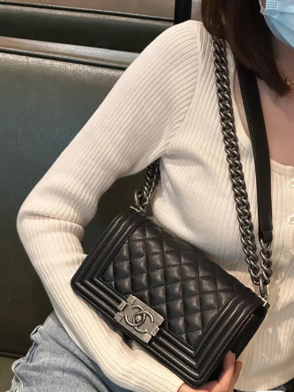 香奈儿黑银小号，妳入手了吗？_1_睿格森奢侈品-Yan小妍_来自小红书网页版