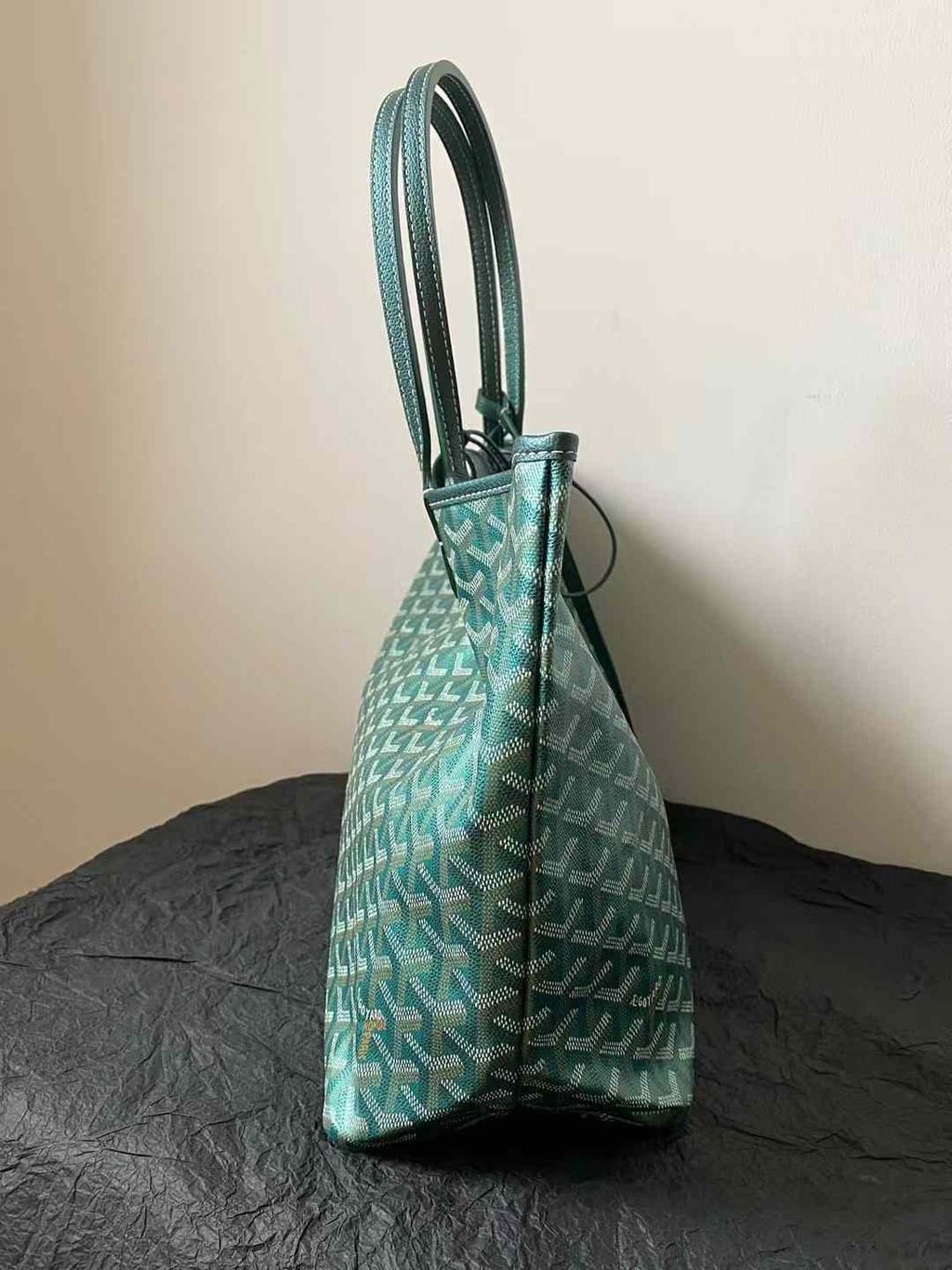 GOYARD 24 金属限定色 購物袋 珠光綠 中號:大號 16.11.53